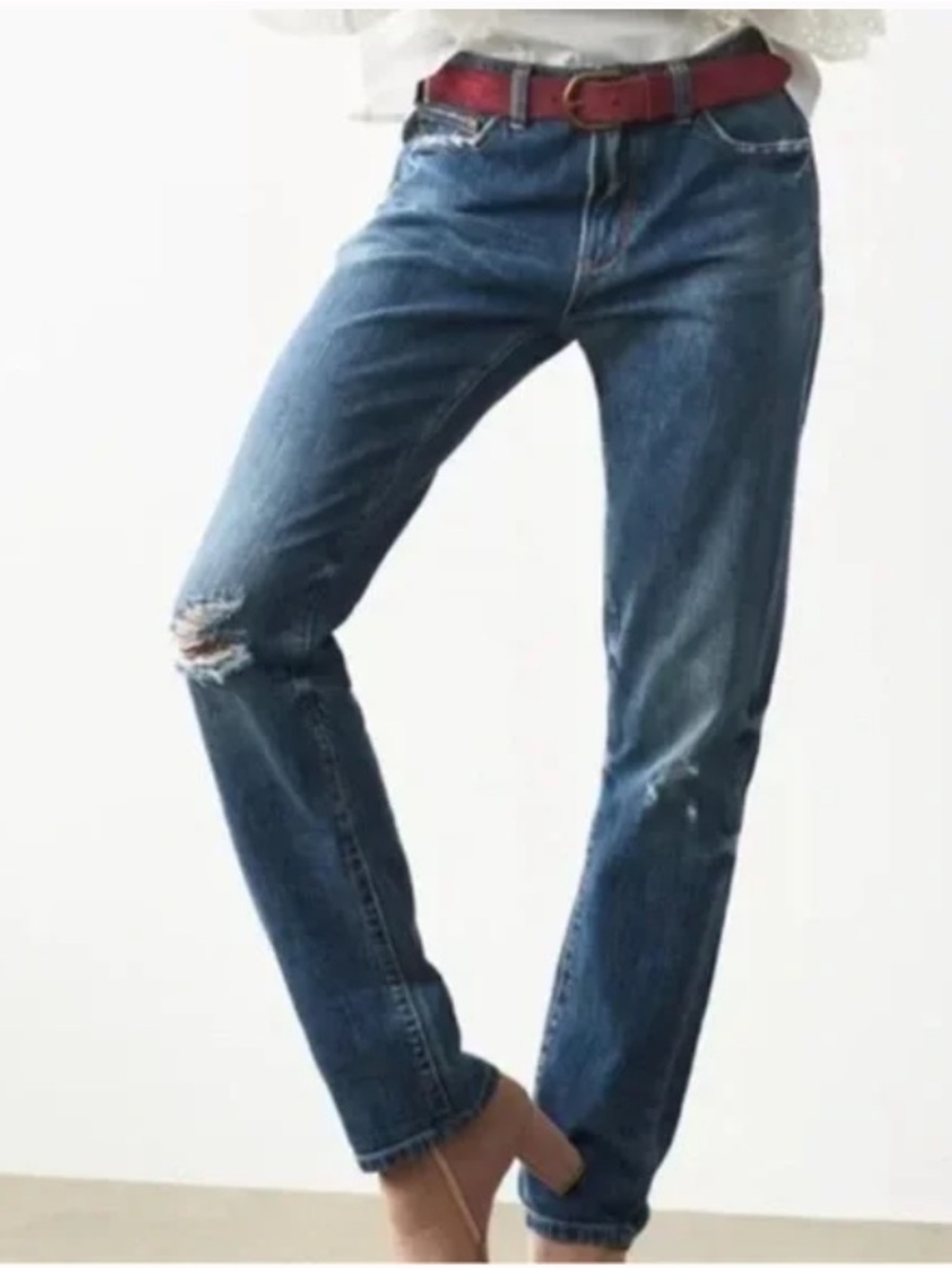 Anthropologie Pilcro Slim Boyfriend Jeans